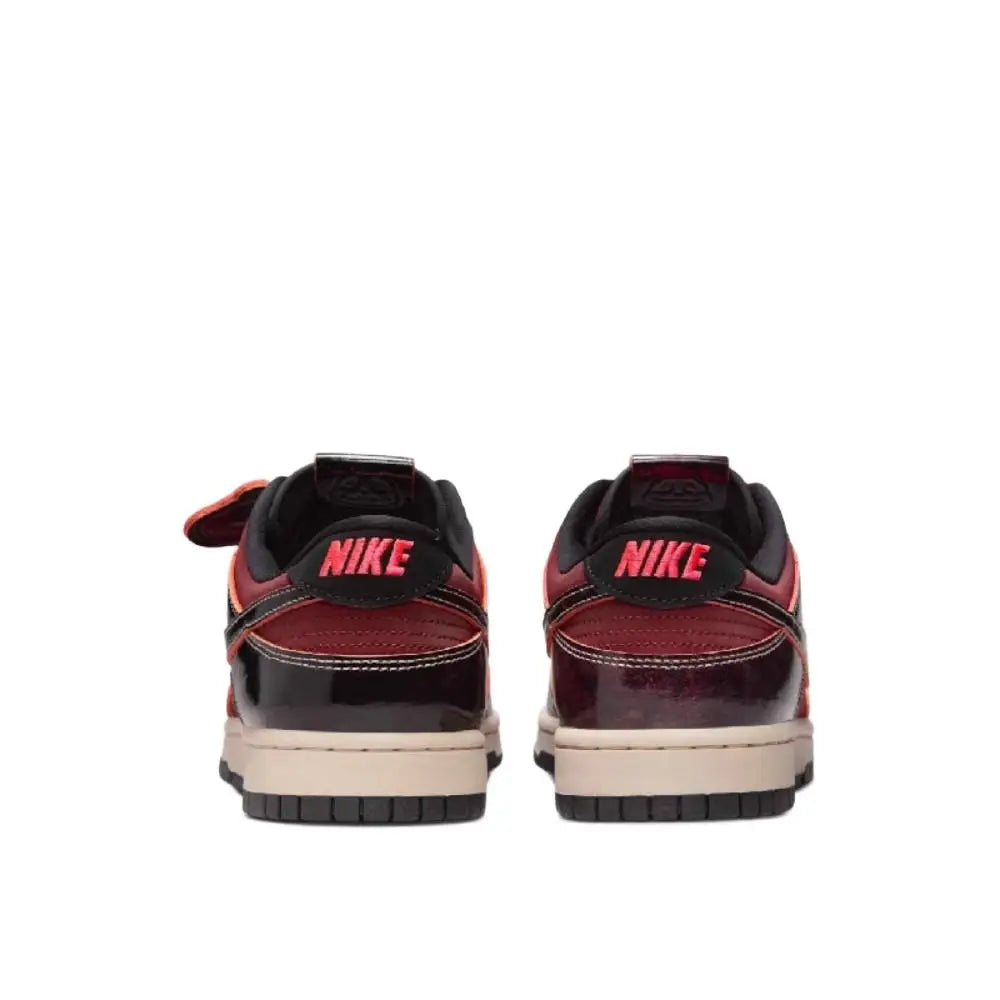 Nike Dunk Low Burgundy Slip-Resistant Durable Retro Low-Top Sneakers Unisex Style HQ1965-600