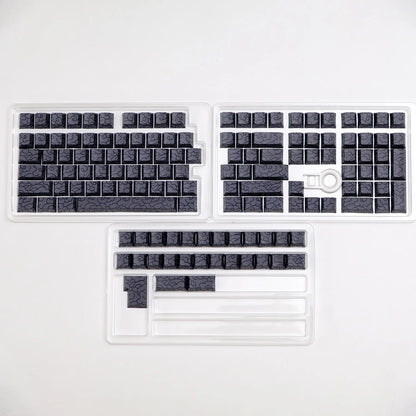 KYOMOT 135 Keys PBT Side Print Keycap Double Shot Cherry Profile Shine Through Keycaps for MX Switch Games Mechanical Keyboard