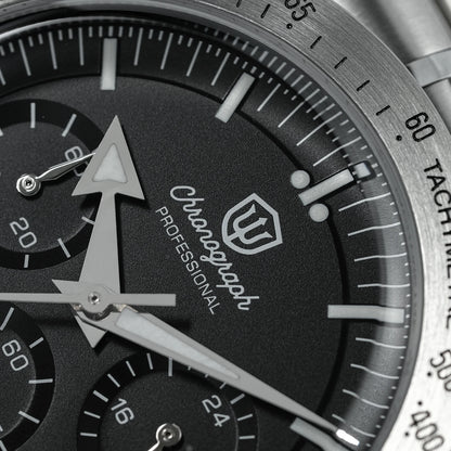 Watchdives New Wd1863 Quartz Men Watch VK63 Chronograph Bubble Sapphire Waterproof 39Mm Steel Top Brand Luxury Business Watch