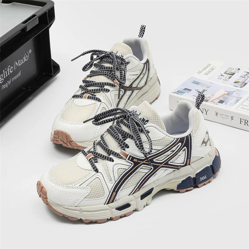 New Men Casual Shoes Outdoor Breathable Running Fashion Walking Leisure Lace-up Jogging Loafers Brand Sneakers Blade Comfortable