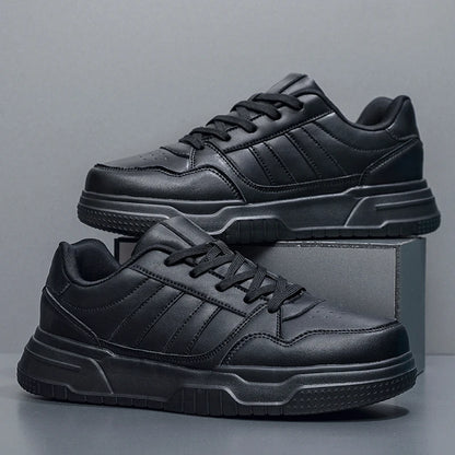 Plus Big Size 50 51 52 Mens Leather Sneakers Casual Sports Shoes Flat Skateboard Shoes Hot Sale For Dropshipping