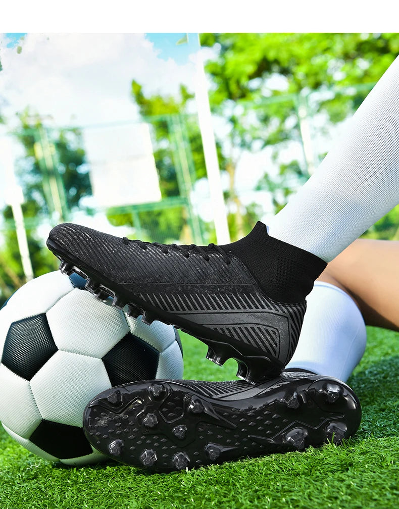 New Men Professional Soccer Shoes Non-slip Football Boots Unisex Breathable Futsal Sports New Cleats Drop Shipping Ultralight