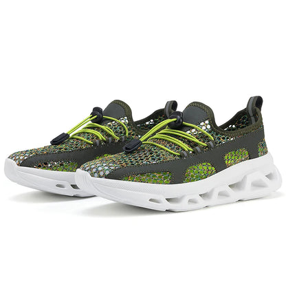 2026 Men Women Quick-Dry Wading Shoes Water Breathable AquaIn Upstream Antiskid Outdoor Sports Wearproof Beach Sneakers 39-46