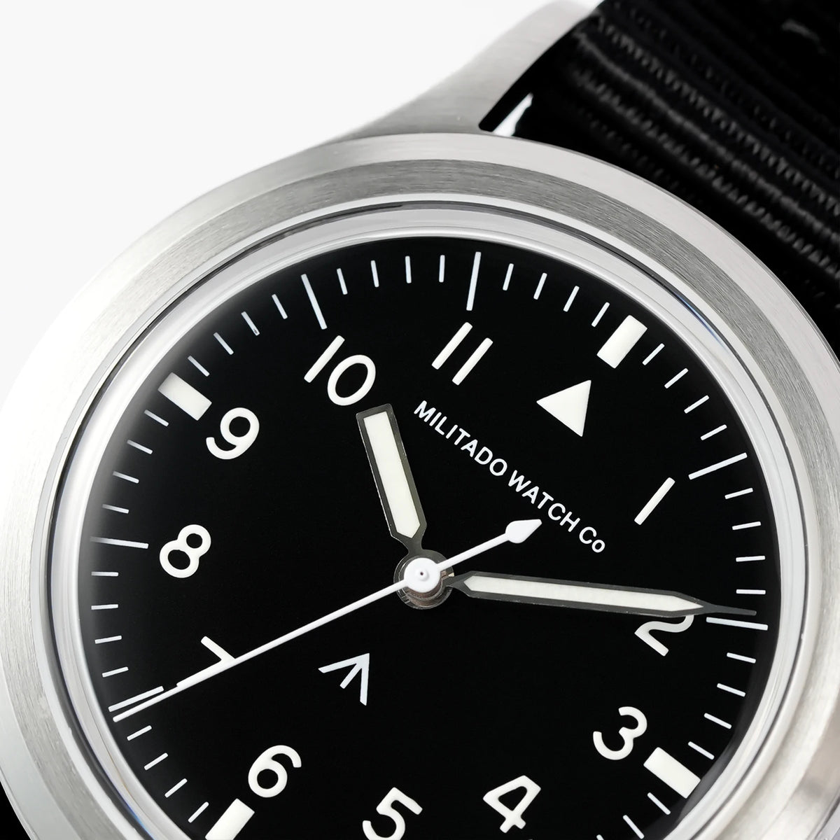 Militado ML14 36mm Watch VH31 Sweep Second Quartz Movement Watch Sapphire Crystal Super Luminous BGW9 C3 100m Waterproof Watches
