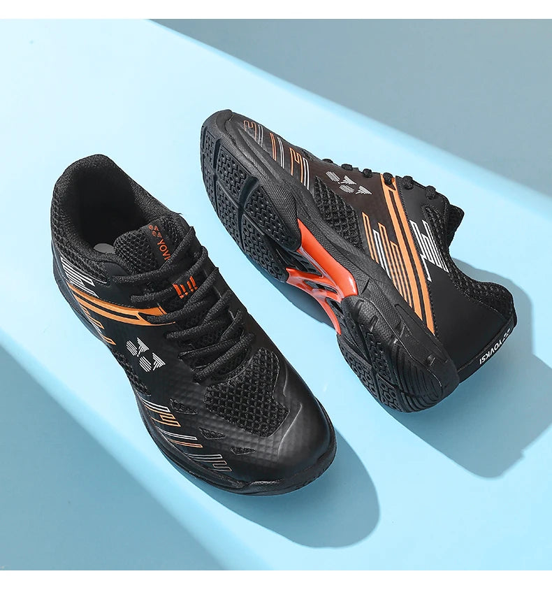 New Professional Badminton Shoes Sneakers Mens Breathable Anti-slip Tennis Sport Shoes for Men Women Training Sneakers