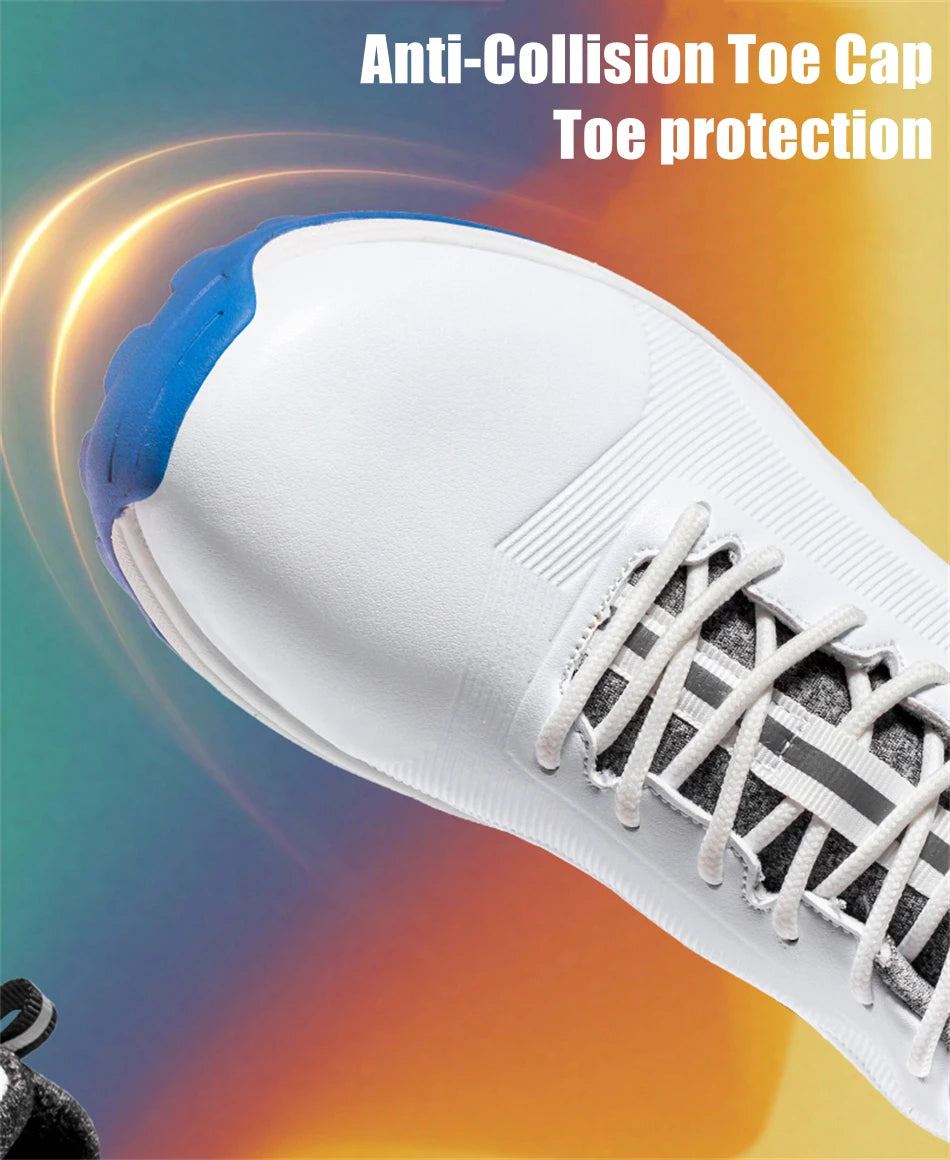 Hot Sale Lersure Golf Shoes Men Waterproof Golf Spikes Sneakers Professional Non-Slip Golf Footwear Trainers Luxury Sports Shoes
