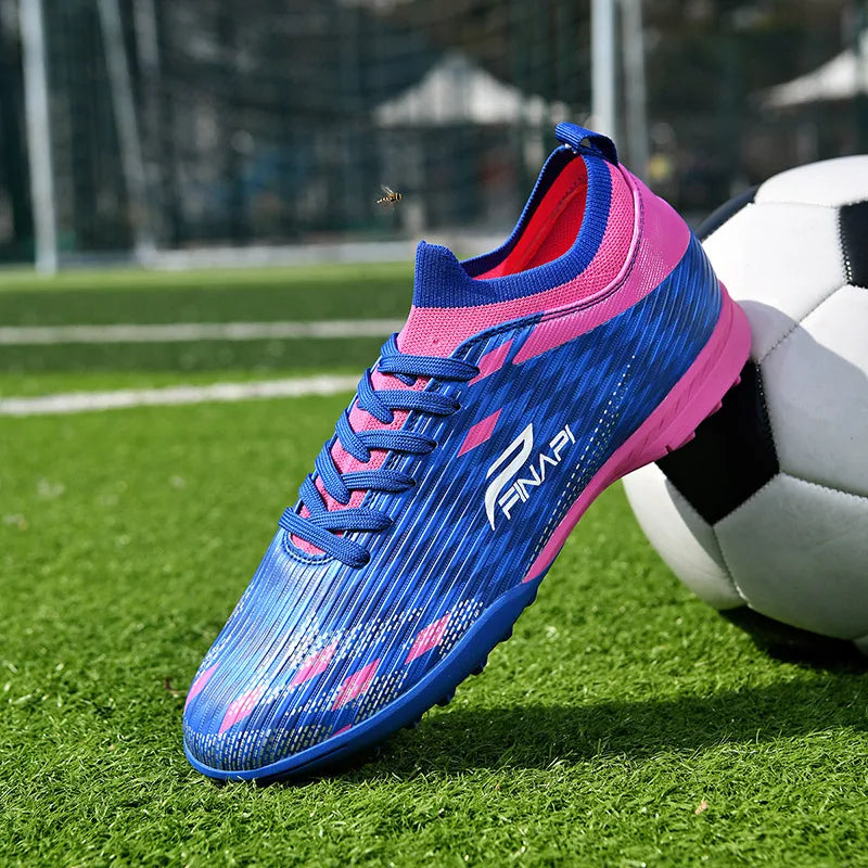 New Men High-quality Soccer Shoes Cleats Match Indoor Hot-selling Outdoor Football Boots Grass High-top Futsal Non-Slip Sneakers