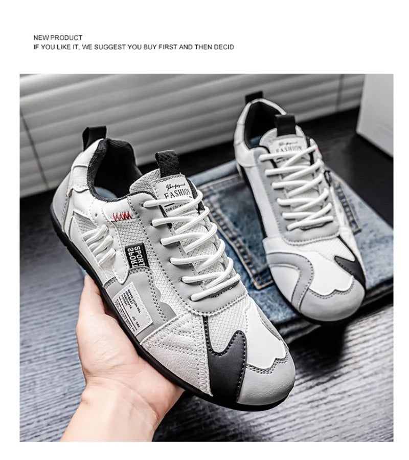High Quality Shoes for Men Summer New Mesh Breathable Youth Leisure Running Sneakers Walking Men Shoes Light Sneakers Zapatillas