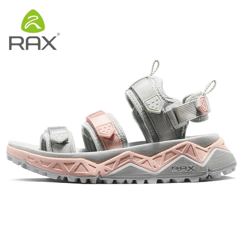 Rax Men's Hiking Shoes Breathable Lightweight Outdoor Sports Sandals Shoes Men Beach Sneakers Quick Drying Fishing Shoes Men 466