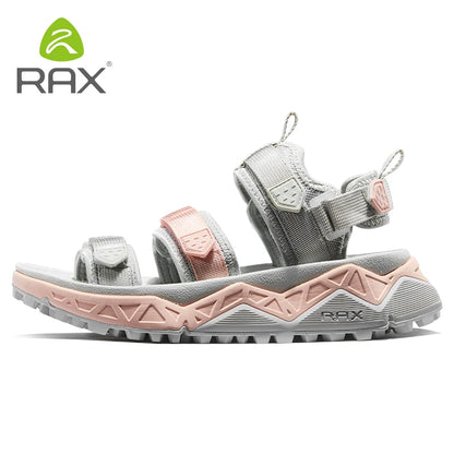 Rax Men's Hiking Shoes Breathable Lightweight Outdoor Sports Sandals Shoes Men Beach Sneakers Quick Drying Fishing Shoes Men 466