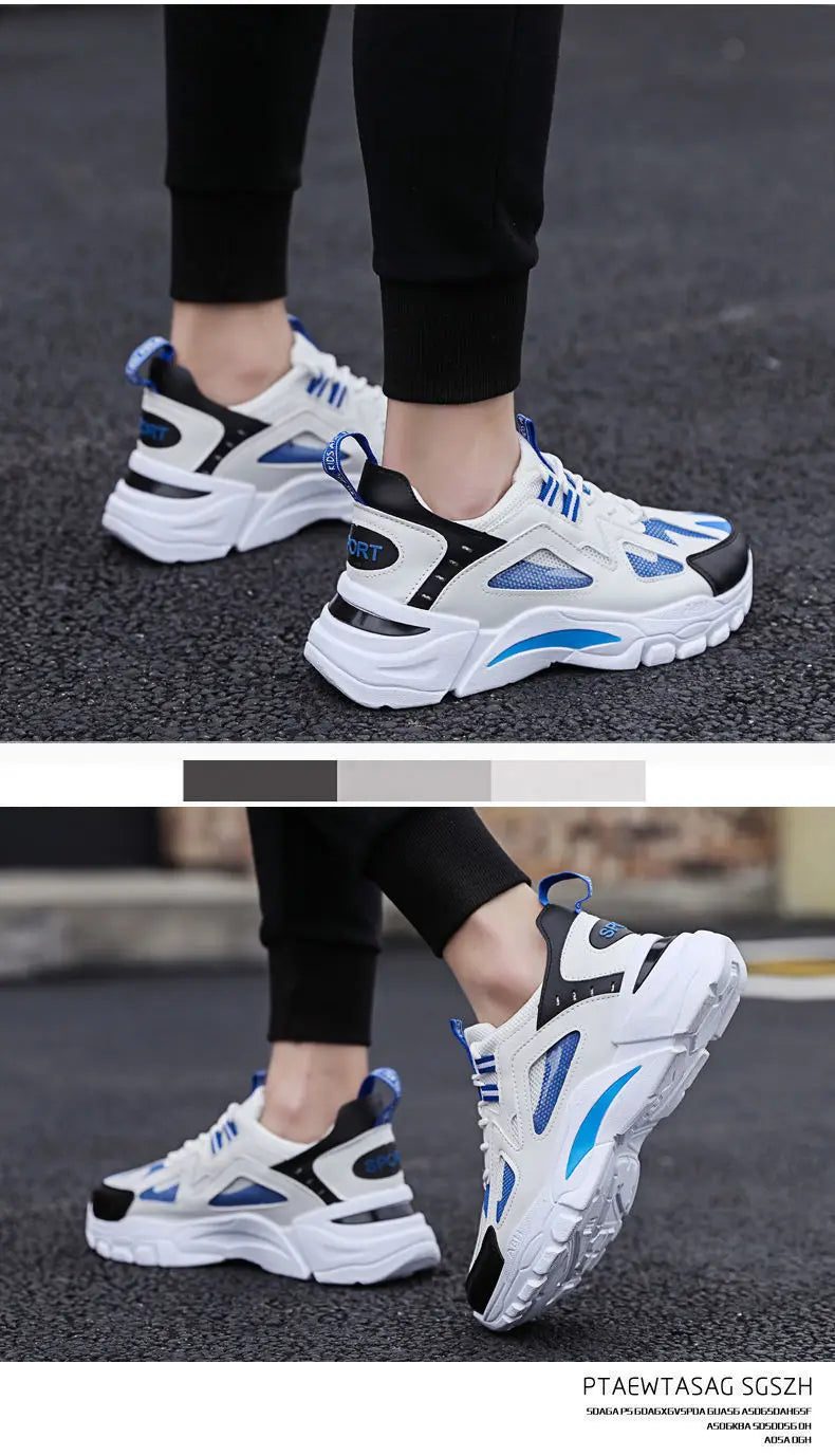 Men's new outdoor casual shoes fashionable sports shoes lightweight comfortable breathable men's shoes