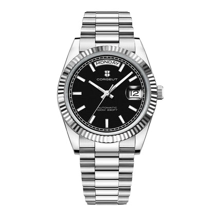 Reloj de lujo Corgeut de 36MM para hombre ST1644, reloj de pulsera mecánico automático con cristal de zafiro, relógio masculino 10BAR, para natación y vestir