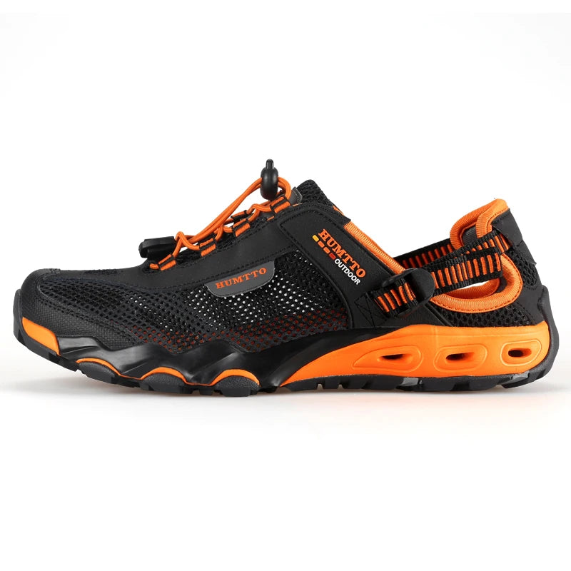 HUMTTO Brand Hiking Boots for Men Sneakers New Summer Trekking Sandals Male Breathable Outdoor Walking Climbing Water Shoes Mens