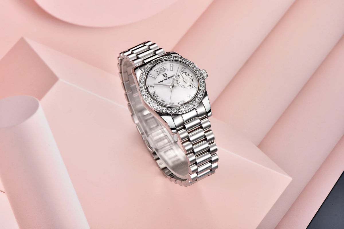 PAGANI DESIGN 2026 New 32MM Women's Wristwatch Elegant Luxury Quartz Watch For Women Fashion Waterproof Watches Sapphire Clock