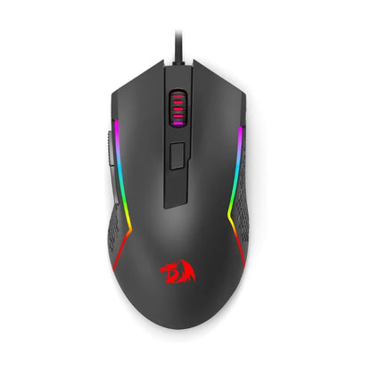 Redragon M616 RGB Gaming Mouse, Wired Optical Gaming Mouse with 10000 DPI, 6 Programmable Buttons, 8 RGB Backlit Modes, Ergonomic Gaming Mouse