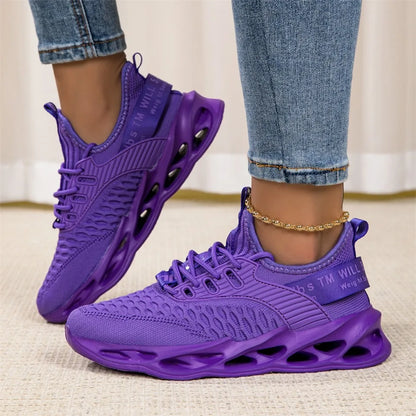 Hot Sale Pink Casual Sneakers Women Men Blade Shoes Big Size 46 Light Breathable Running Shoes Shoes Men Mesh Sports Sneakers