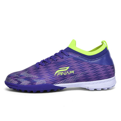 New Men High-quality Soccer Shoes Cleats Match Indoor Hot-selling Outdoor Football Boots Grass High-top Futsal Non-Slip Sneakers