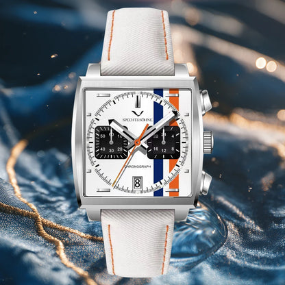 Specht&Sohne 2025 New Men's Watches Quartz Sport Watch Stainless Steel Leather Strap Japan Miyota VK63 Chronograph Reloj Hombre