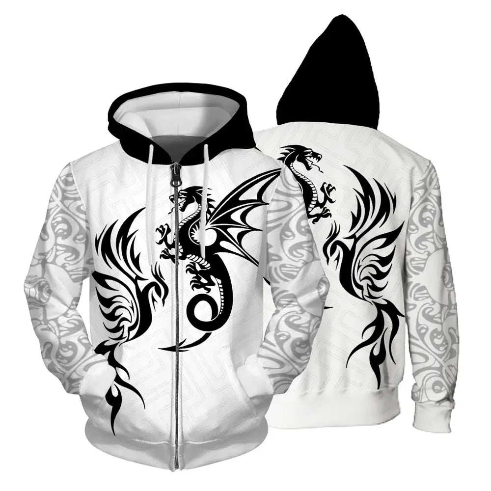 Autumn Sweatshirt New In Hoodies & Sweatshirts Comfortable Fashion Skull Print Keep Warm Clothing Man Hoodie Men's Clothing Tops, Produit gaming premium Fraquane