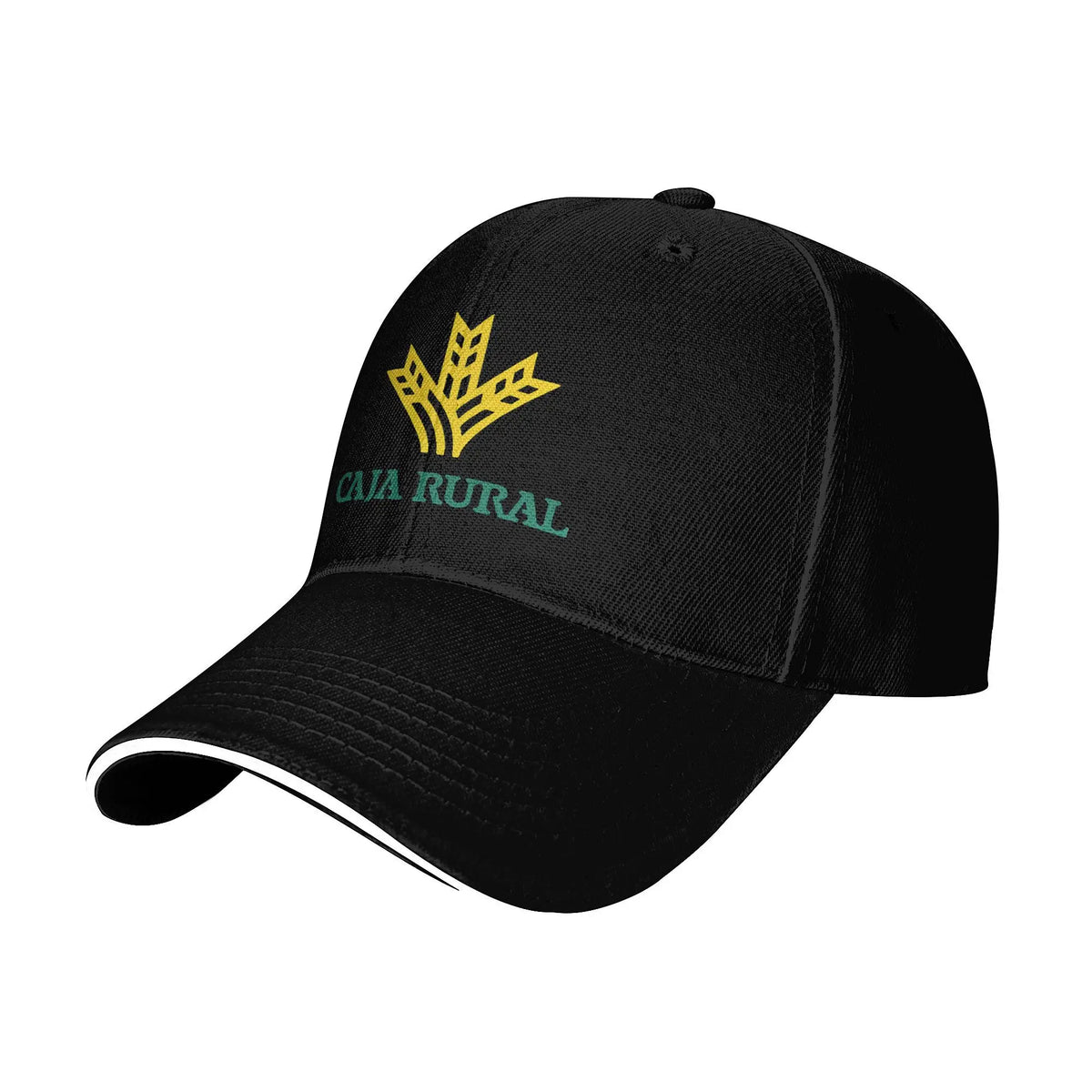 Brilliant Caja Rural Baseball Cap  Street Style Unisex Men Hip Hop Hats Sun Print Outdoor Sports Snapback Cap