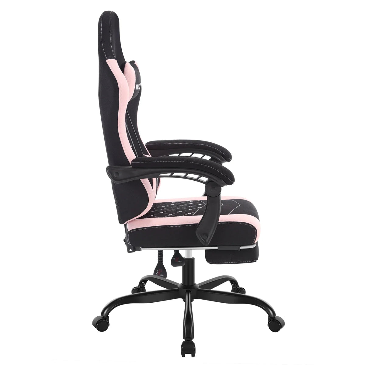 Cadeira de computador giratória WOLTU com função de massagem, cadeira de escritório ergonómica com almofada e apoio para os pés, cadeira gaming ajustável em altura