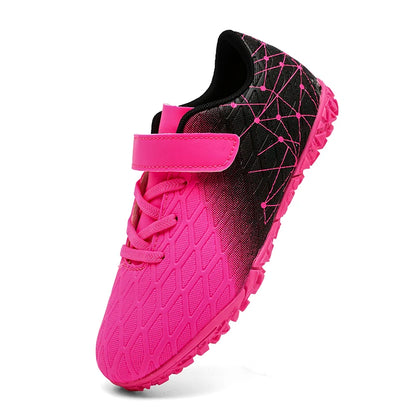 New Men Soccer Shoes Girls Cleats Outdoor Match Training Sport Football Boots Long Spikes Comfortable Breathable Boys Non Slip