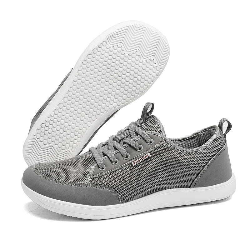 Wide Toe Barefoot Shoes for Men New Fashion Breathable Barefoot Sports Sneakers Outdoor Trail Running Minimalist Walking Shoes
