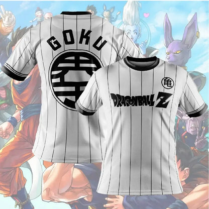 2024 New Fashion Dragon Ball 3D T-shirt Summer Short Sleeve O-Neck Goku Vegeta Men's Casual Shirt Boys', Produit gaming premium Fraquane, produits de luxe