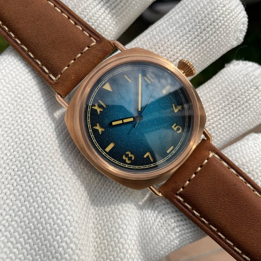 STEELFLIER Official SF760S Luxury Bronze Mechanical Watch NH35 Movt Sapphire Crystal Swiss Luminous 20Bar Waterproof Wristwatch