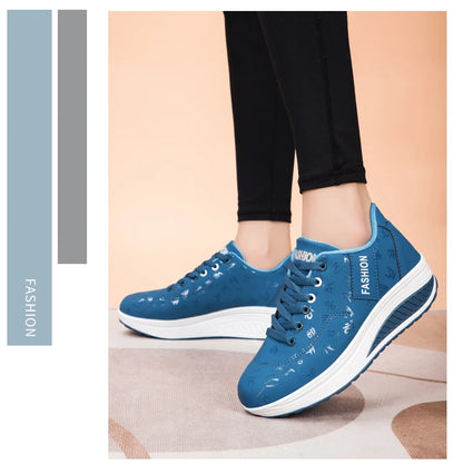 Women Sneakers Fashion Women Vulcanized Shoes High Quality Flats Shoes for Women Walking Platform Plus Size Zapatillas Mujer