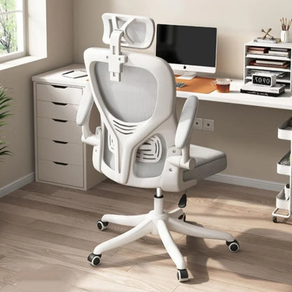 Ergonomic Mesh Computer Chair Adjustable Office Chair with Armrests, Rotatable Swivel Gaming Chair, Comfortable Lift Chair for Home Study & Office
