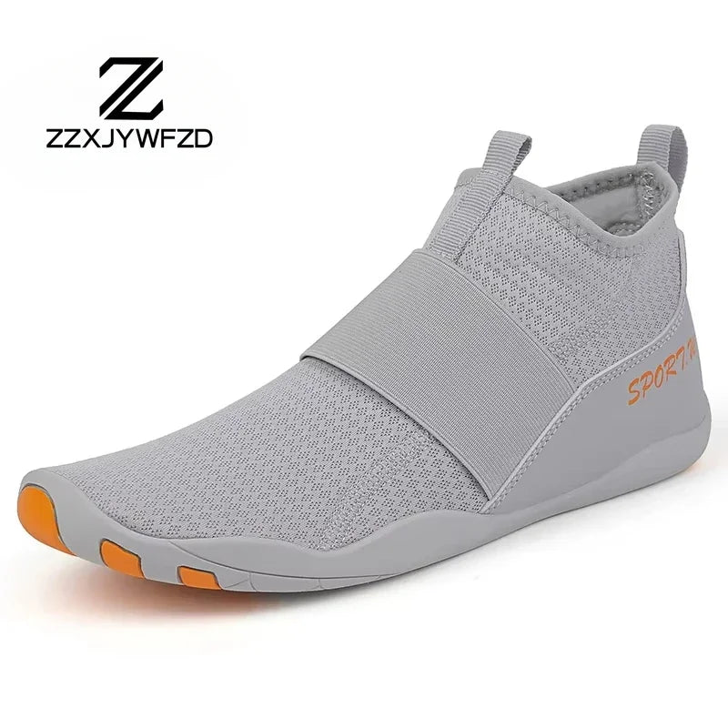 Outdoorové sportovní brodicí tenisky na turistiku, unisex plavecké boty do vody, vysoké barefoot aqua boty na pláž, fitness, potápění a surfování, sandály
