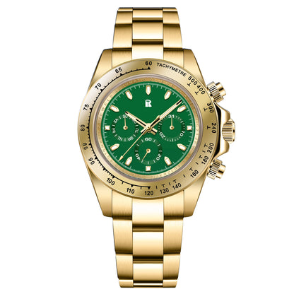 RollsTimi Men's Watches Top Luxury Sapphire Men's Mechanical Watches Calendar Week stainless steel waterproof relógios masculino