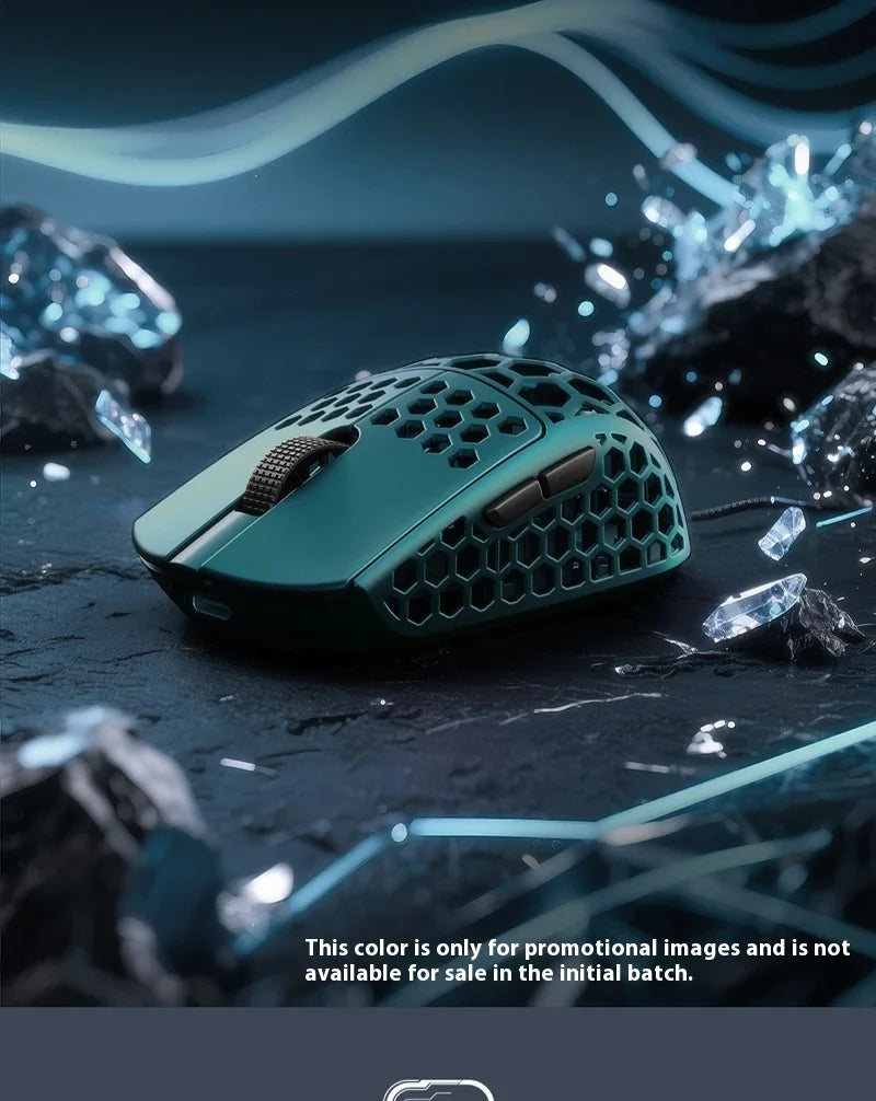 Darmoshark M5 Air Forged Carbon Fiber Gaming Mouse, Wireless 8K Gaming Mouse, 30K DPI Ultra-Lightweight Gaming Mouse for Finger Grip & Small Hands