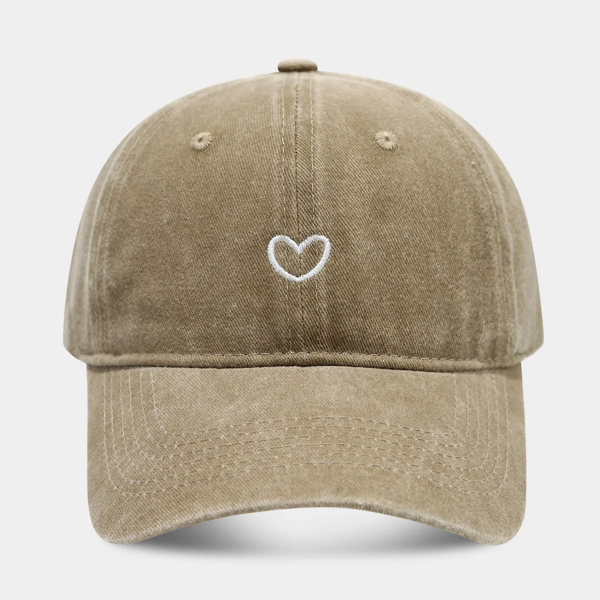 Spring New Pigeon Embroidery, Water Wash, Sun Protection Sun Hat for Men and Women Outdoor Sports, Fishing, Sun Protection Baseb
