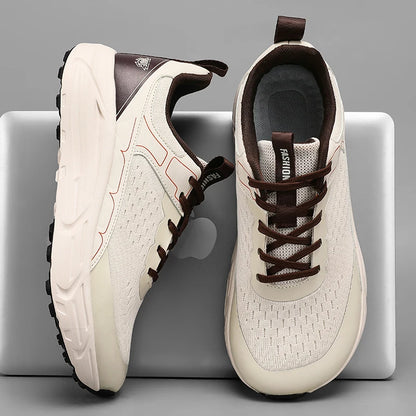 Wide Box Toe Sneakers Platform Soles Fashion Casual Sports Shoes Men Running Walking