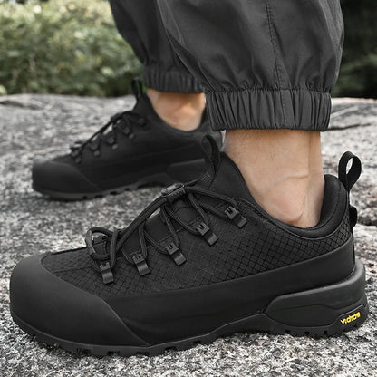 2025 New Hiking Shoes Non-Slip Grip Men's Spring Fall Outdoor Casual Sports Shoes Breathable Comfortable Durable Leisure Sneakers
