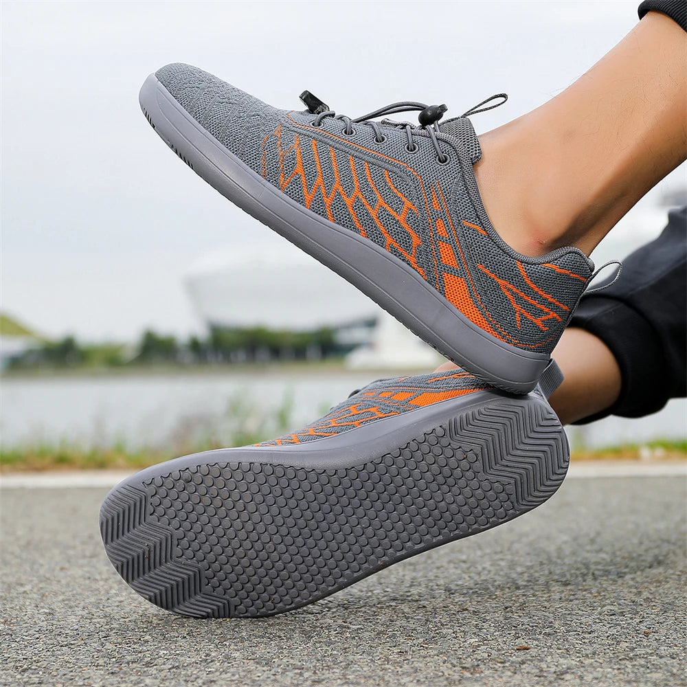 New Wide Toe Barefoot Walking Shoes Comfort Non-slip Hiking Camping Terkking Sneakers Unisex Outdoor Cycling Gym Fitnees Sport
