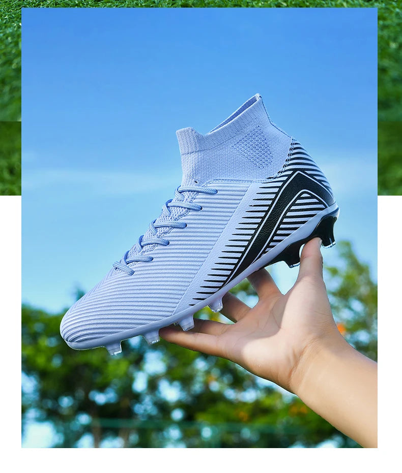 New Men Professional Soccer Shoes Non-slip Football Boots Unisex Breathable Futsal Sports New Cleats Drop Shipping Ultralight
