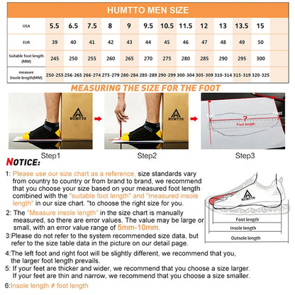HUMTTO Brand Hiking Boots for Men Sneakers New Summer Trekking Sandals Male Breathable Outdoor Walking Climbing Water Shoes Mens