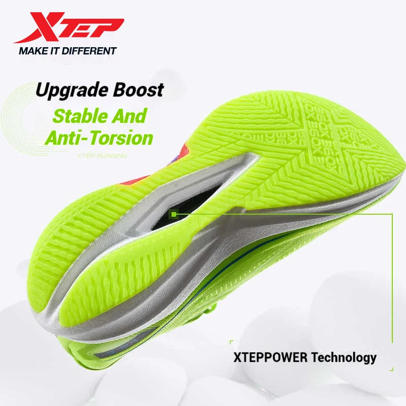 Xtep 360X 2.0 profesionální maratonské běžecké boty, pánské závodní sportovní tréninkové boty s karbonovou deskou a tlumením nárazů 975219110035