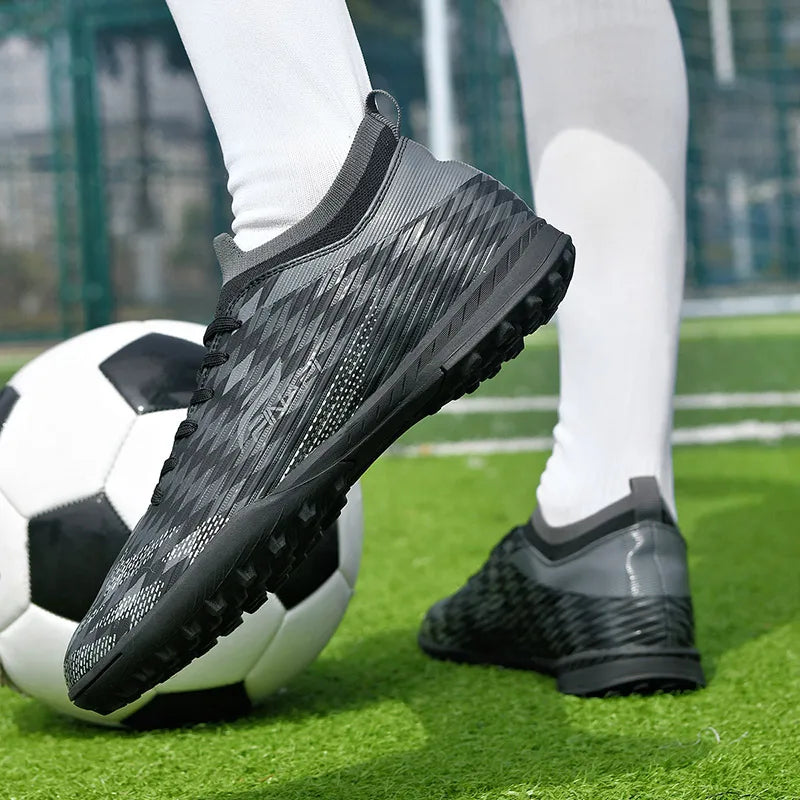 New Men High-quality Soccer Shoes Cleats Match Indoor Hot-selling Outdoor Football Boots Grass High-top Futsal Non-Slip Sneakers