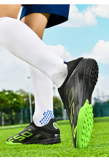 New Men Soccer Shoes Grass Cleats Futsal Comfortable Turf Football Boots Sports Ultralight Fg Non Slip Indoor Adult Non-Slip