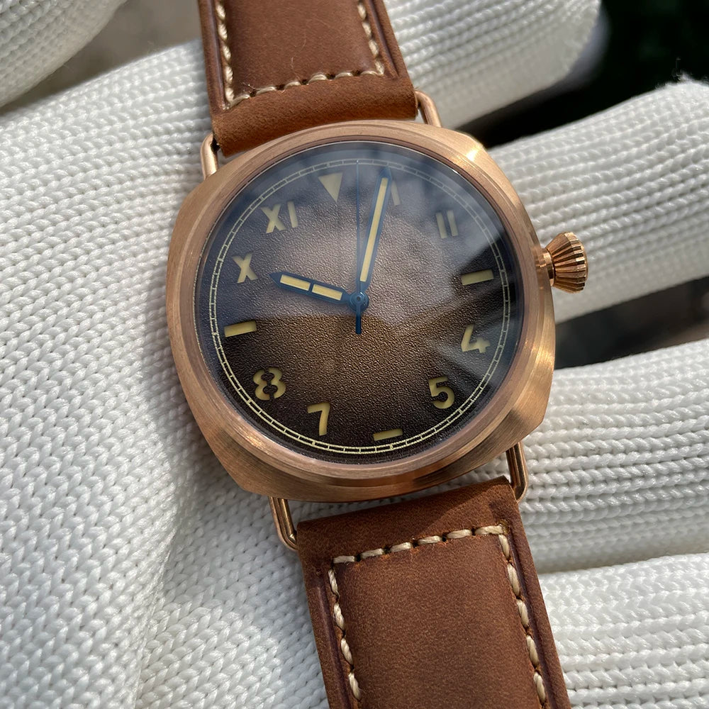STEELFLIER Official SF760S Luxury Bronze Mechanical Watch NH35 Movt Sapphire Crystal Swiss Luminous 20Bar Waterproof Wristwatch