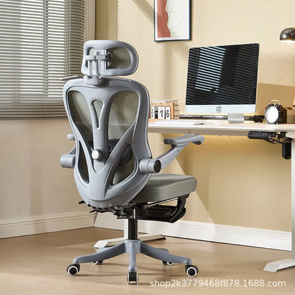 UVR Ergonomic Office Chair with Adjustable Height, Reclining Executive Desk Chair, Comfortable Swivel Boss Chair with Armrests for Home & Work