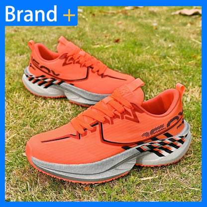 Mens Sports Shoes New Marathon Casual Sports Lightweight Running Shoes Youth Comfortable Mesh Cushioning Outdoor Fitness Shoes
