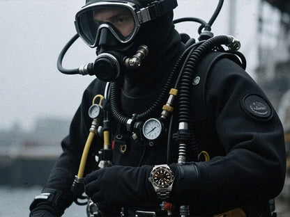 WATCHDIVES WD1965 V2 Men’s Luxury Dive Watch VH31 Quartz, Sapphire Crystal, Stainless Steel & 200M Water Resistant