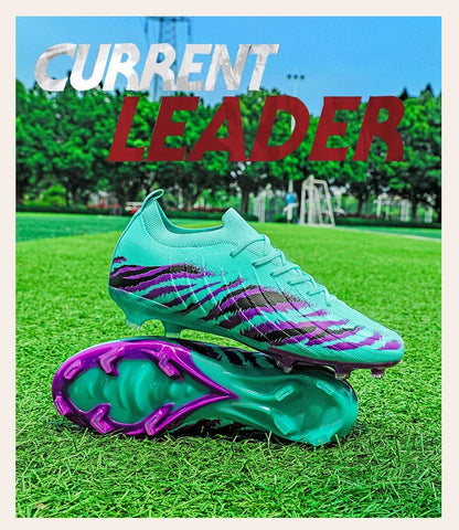 New Men Football Boots Sport Ultralight Non-Slip Outdoor Adult Cleats Match Unisex Soccer Shoes Comfortable Grass High-quality