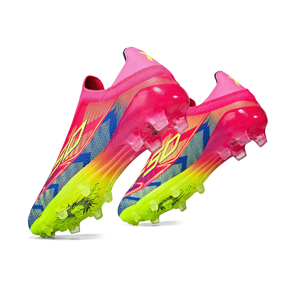 Breathable football shoes for men, FG/AG long nail artificial turf anti slip sports shoes, a must-have for fans