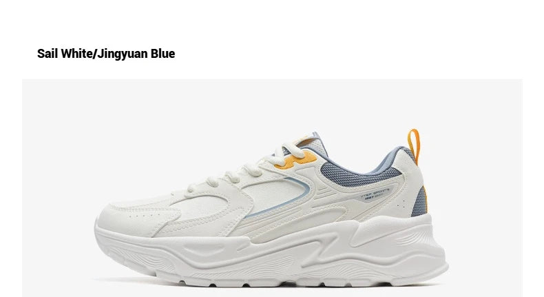 Xtep Men's Casual Shoes 2025 Winter Street Style Cushion Lightweight Wear-Resistant Breathable Walking Sneakers 875419320005